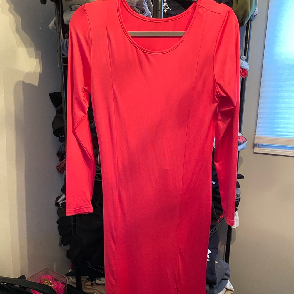 JLo pink floor length dress - Picture 2 of 3